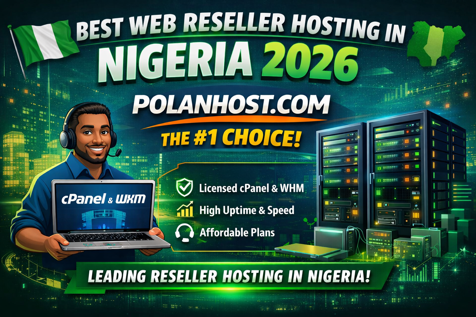 Best Web Reseller Hosting in Nigeria 2026 – Why Polanhost.com Tops the List