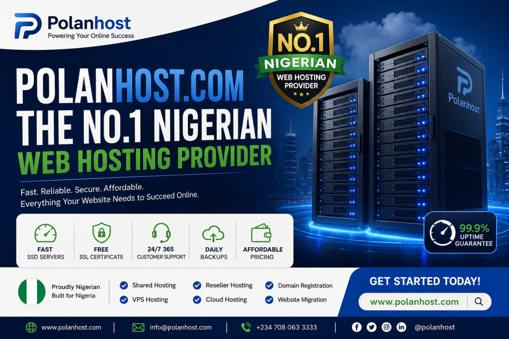 The No.1 Nigerian Web Hosting Provider