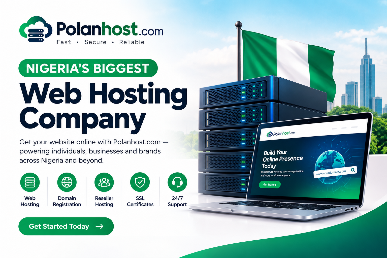 Nigerian Biggest Web Hosting Company - Why Polanhost.com Is Building the Future of Web Hosting in Nigeria