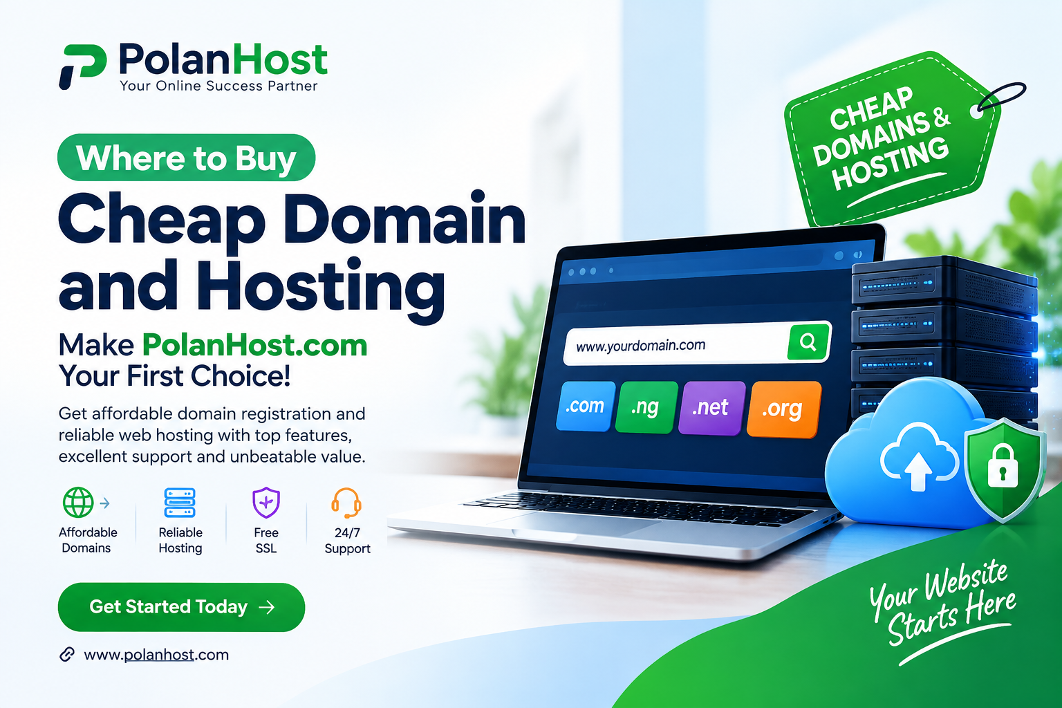 Where to Buy Cheap Domain and Hosting in Nigeria